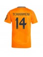 Real Madrid Aurelien Tchouameni #14 Replika Borta Kläder 2024-25 Kortärmad